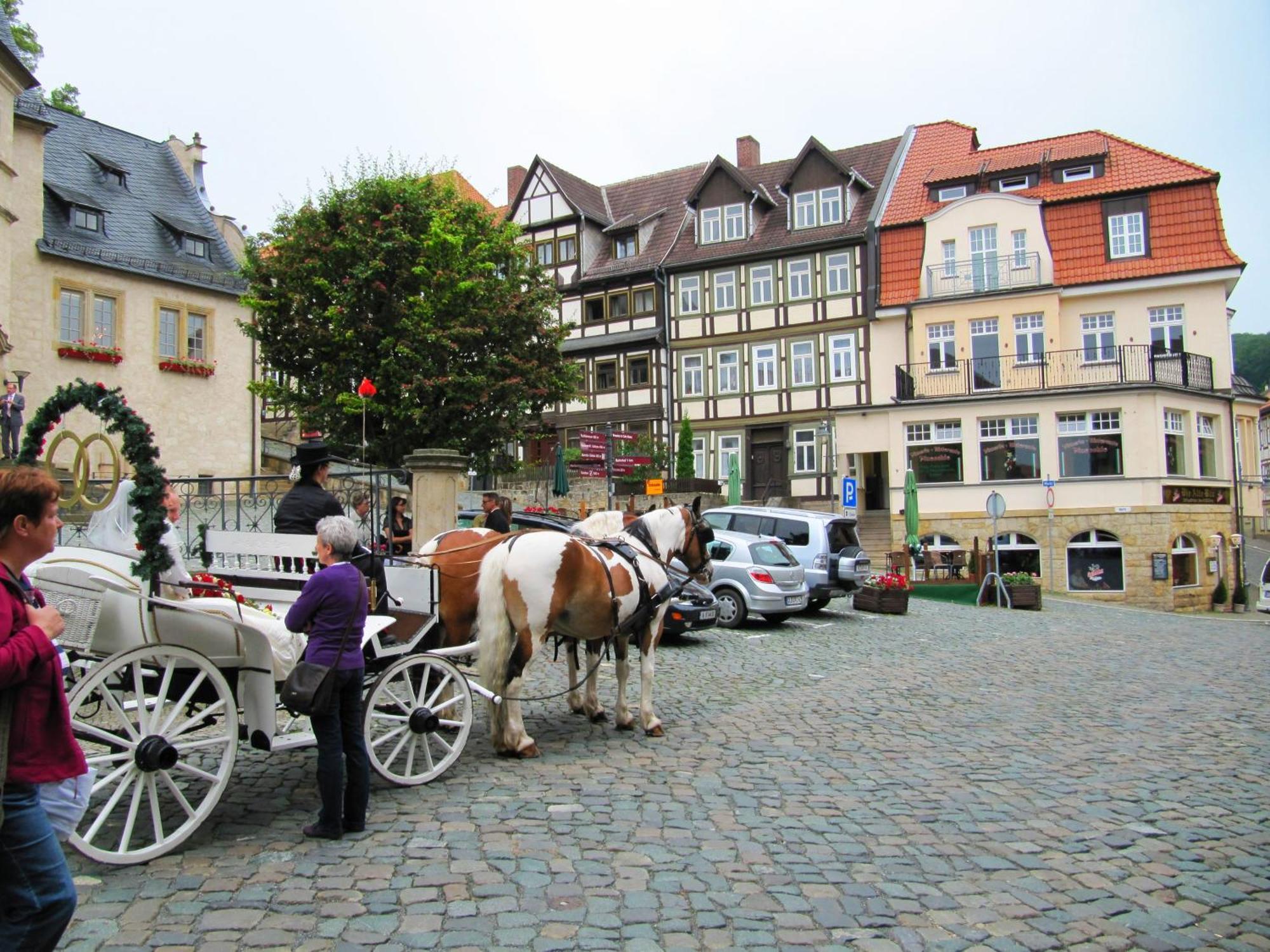 Grosse Wohnung Mit Terrasse Im Altstadtzentrum - Ferienwohnung Chiplakoff Blankenburg  Eksteriør bilde